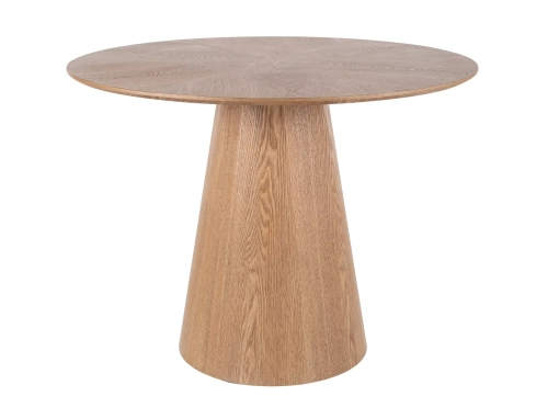 Przejdź do produktu Stół okrągły ANGEL 100cm dąb MDF z okleiną
