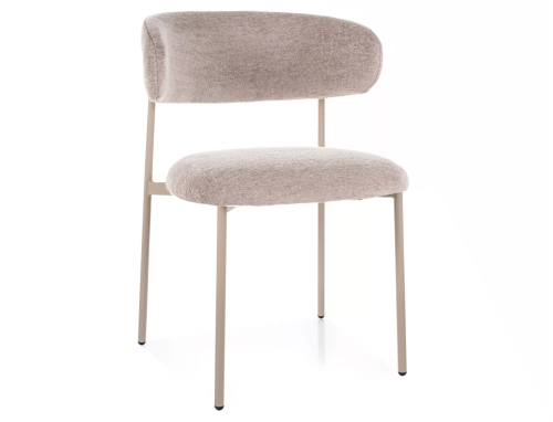 Przejdź do produktu Krzesło Elton beż brego 34, nogi kaszmir
