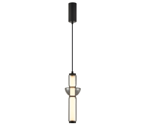 Przejdź do produktu Lampa sufitowa wisząca BRUNI LED czarna