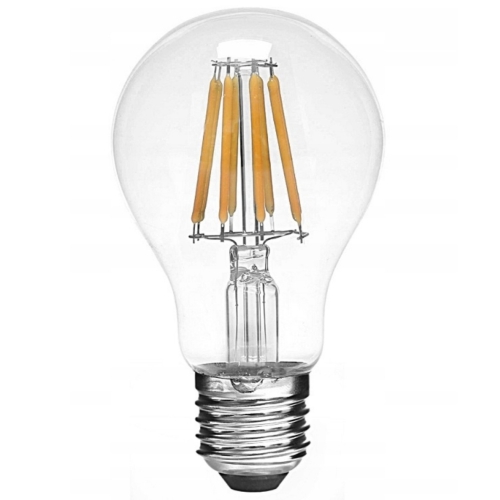 Przejdź do produktu Żarówka LED Filament E27 ozdobna 8W barwa biała ciepła Edison