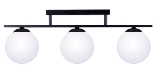 Przejdź do produktu GLOBE 3 LAMPA SUFITOWA CZARNY