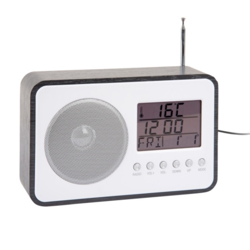 Przejdź do produktu Budzik RADIO FM czarny