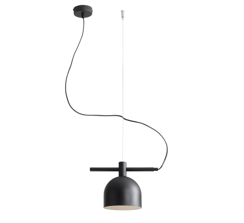 Przejdź do produktu Lampa sufitowa wisząca czarna BERYL