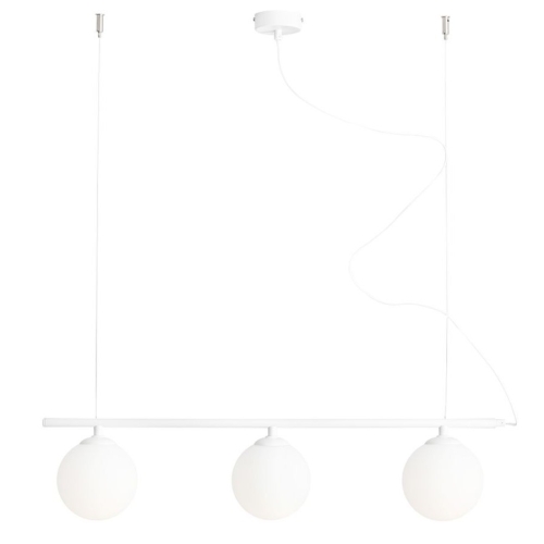 Przejdź do produktu Lampa wisząca sufitowa BERYL GLASS 3 biała