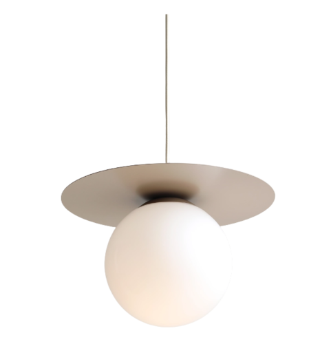 Przejdź do produktu Lampa sufitowa, wisząca LOOP M beżowa