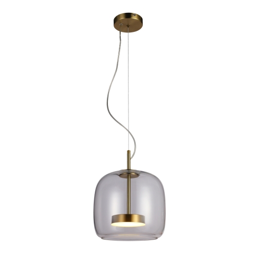 Przejdź do produktu Lampa sufitowa, wisząca CASTE złota