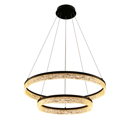 Przejdź do produktu Lampa wisząca FROZI led 38W LED 3000K czarna