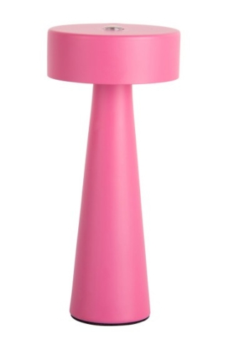 Przejdź do produktu Lampa stołowa Mini LED Ring różowa