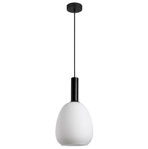 Przejdź do produktu Lampa sufitowa, wisząca GATER opalowa, biała