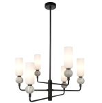 Lampa sufitowa, wisząca żyrandol SANTOS 6