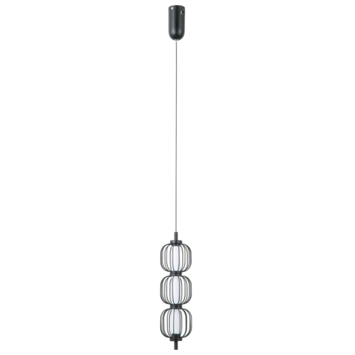 Przejdź do produktu Lampa sufitowa wisząca PEDRO LED czarna