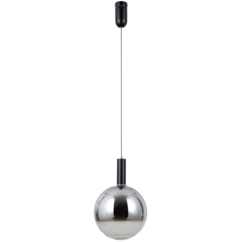 Przejdź do produktu Lampa sufitowa wisząca STRELA L LED czarny mat