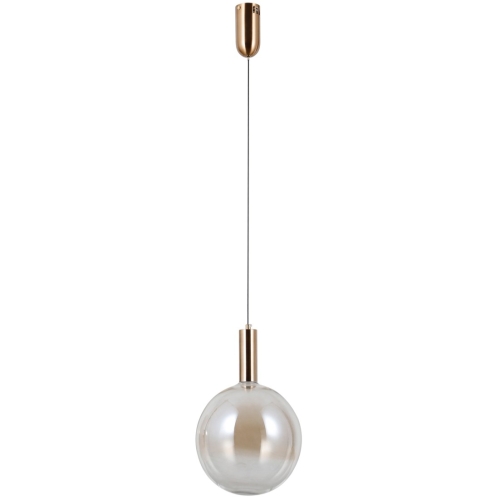 Przejdź do produktu Lampa sufitowa wisząca STRELA L LED złota
