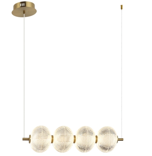 Przejdź do produktu Lampa sufitowa, wisząca LAZIE złota