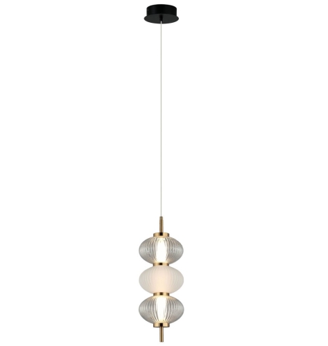 Przejdź do produktu Lampa sufitowa wisząca TESTA 3 czarna