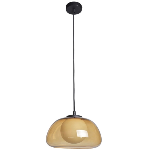 Przejdź do produktu Lampa sufitowa, wisząca AINALE bursztynowa