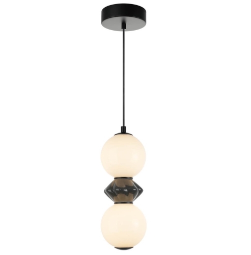 Przejdź do produktu Lampa sufitowa, wisząca BALOS 2 czarna