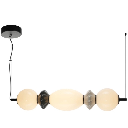 Przejdź do produktu Lampa sufitowa, wisząca BALOS 3 czarna