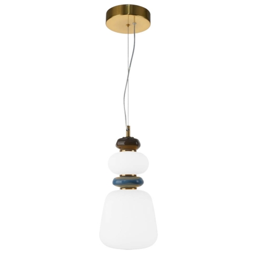 Przejdź do produktu Lampa sufitowa wisząca EVANS LED złota