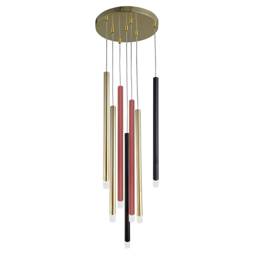 Przejdź do produktu Lampa wisząca LUNGO 7 kolor mix
