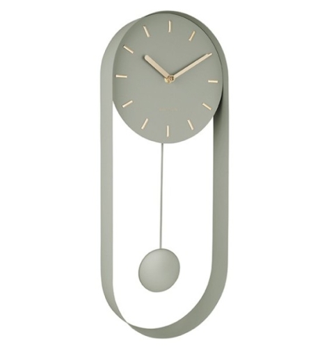 Przejdź do produktu Zegar ścienny PENDULUM CHARM ciemny zielony