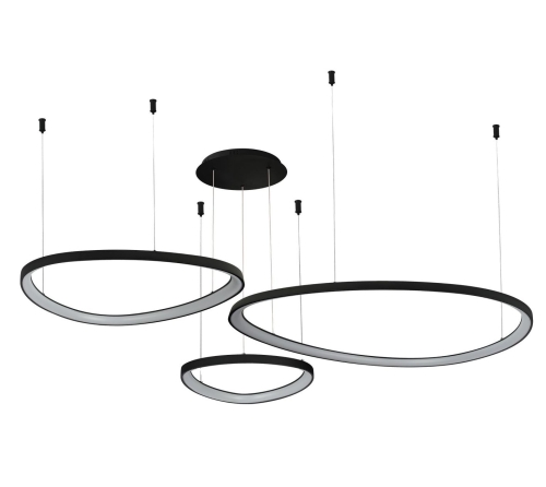 Przejdź do produktu Lampa sufitowa, wisząca AMANDA 3 LED  czarna