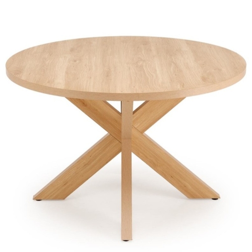 Przejdź do produktu Stół okrągły MORUS 120 cm brąz naturalny