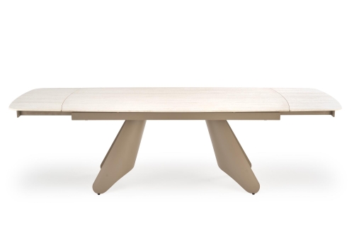 Przejdź do produktu Stół rozkładany SALIX 180-260 cm trawertyn kaszmir