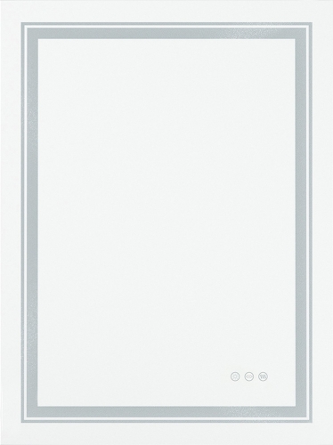 Przejdź do produktu Lustro łazienkowe VERO 80x60cm podświetlane
