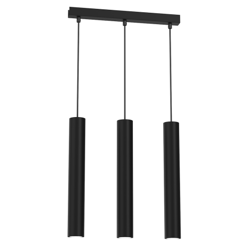 Przejdź do produktu Lampa wisząca HUDSON 3 czarna