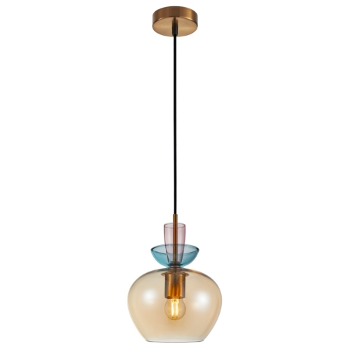 Przejdź do produktu Lampa sufitowa wisząca FANDA złota