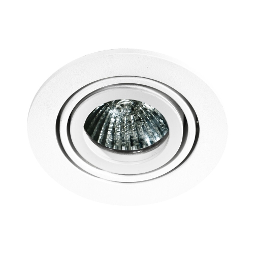 Przejdź do produktu Lampa podtynkowa CARLO biała okrągła
