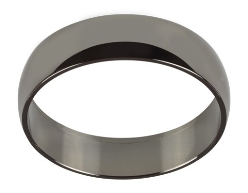 Przejdź do produktu Pierścień dekoracyjny ring do lampy ADAMO RING chrom czarny
