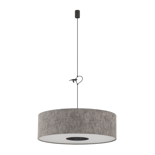 Przejdź do produktu Lampa sufitowa wisząca LAGO L szara
