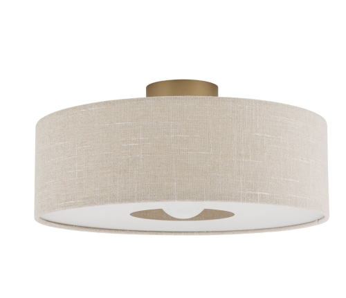 Przejdź do produktu Lampa sufitowa beżowa plafon SANTANA  M