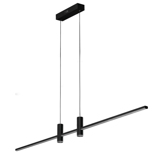 Przejdź do produktu Lampa wisząca LED CCT GERARDO czarna z pilotem