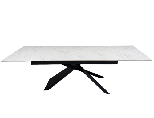 Przejdź do produktu Stół rozkładany NALI 160-240 cm ceramiczny biały