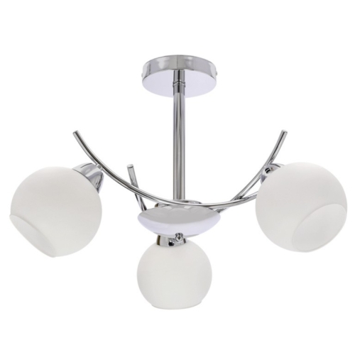Przejdź do produktu Lampa sufitowa wisząca AMOS srebrna