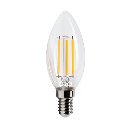 Przejdź do produktu Żarówka ORO CLARO E14 C35 4W NW 470lm