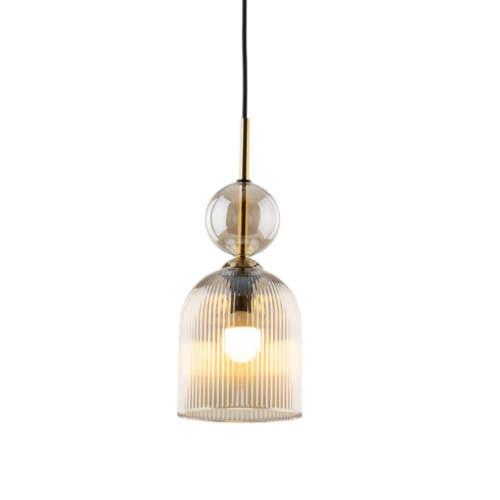 Przejdź do produktu Lampa wisząca SOPHIA COGNAC beżowa 11039