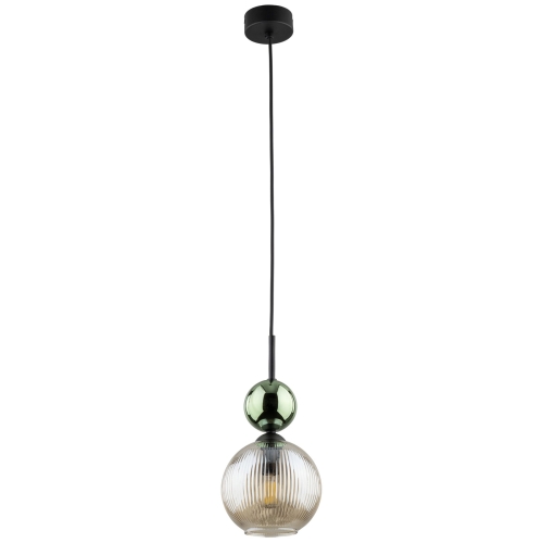 Przejdź do produktu Lampa wisząca SOPHIA zielony, koniak 11145