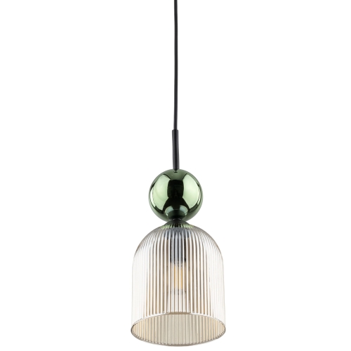 Przejdź do produktu Lampa wisząca SOPHIA zielony, koniak 11146