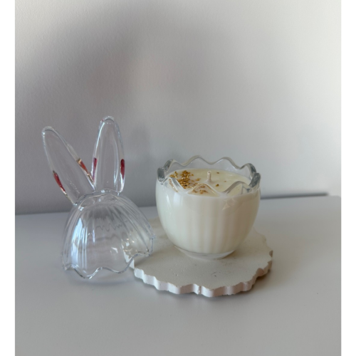 Przejdź do produktu Świeca sojowa świąteczna MAŁY ZAJĄC Chocolate Duo 120 ml