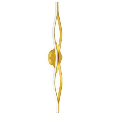 Przejdź do produktu Kinkiet LED BRAMIS złoty 78 cm