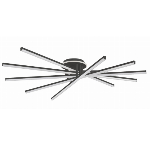 Przejdź do produktu Lampa sufitowa ledowa LUNARA czarna