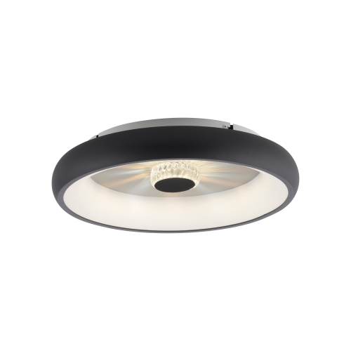 Przejdź do produktu Lampa sufitowa, plafon ledowy czarny VERTIGO