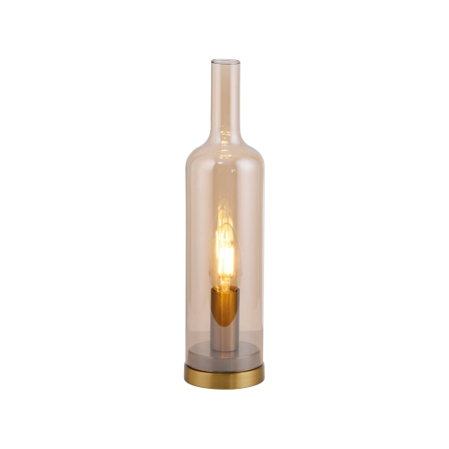 Przejdź do produktu Lampa stołowa bursztynowa BOTTLE