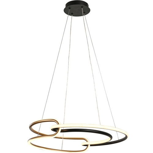 Przejdź do produktu Lampa sufitowa wisząca LED CASAR czarna