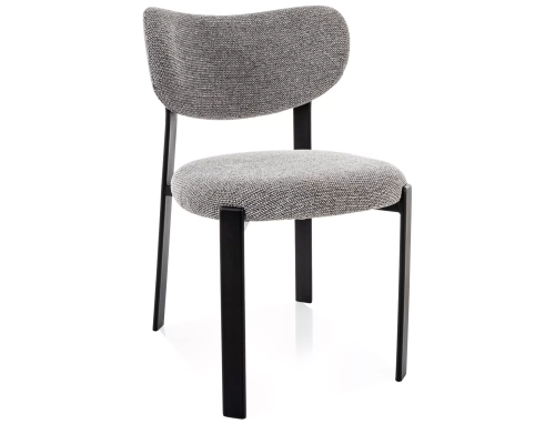 Przejdź do produktu Krzesło tapicerowane RIN szare tap.254, czarny stelaż