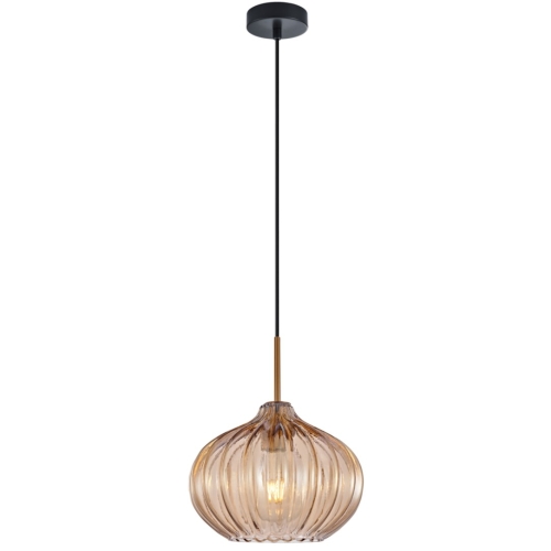 Przejdź do produktu Lampa sufitowa wisząca PANSOL złota